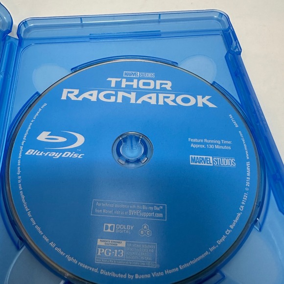 Marvel Studios MCU Blu-ray DVD Lot 7 Movies Iron Man Thor Black Panther Hulk - Picture 4 of 14